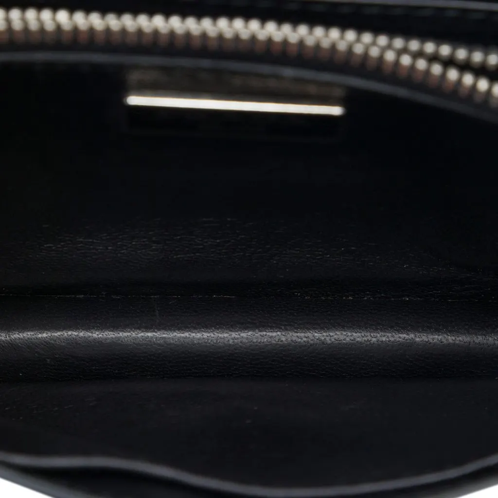 Prada Saffiano Wallet on Strap White Leather Very good - Model View