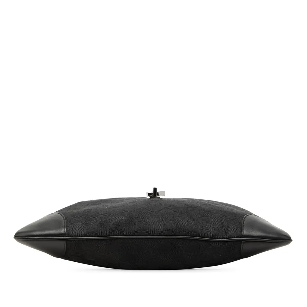 Gucci GG Canvas Jackie Hobo Black Canvas Very good - Inside View