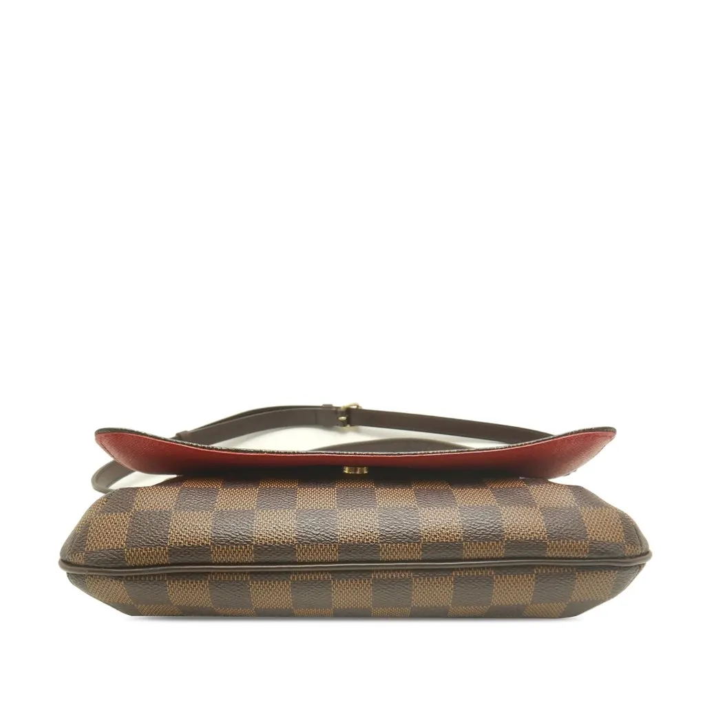 Louis Vuitton Damier Ebene Musette Tango Long Strap Brown Very good - Inside View