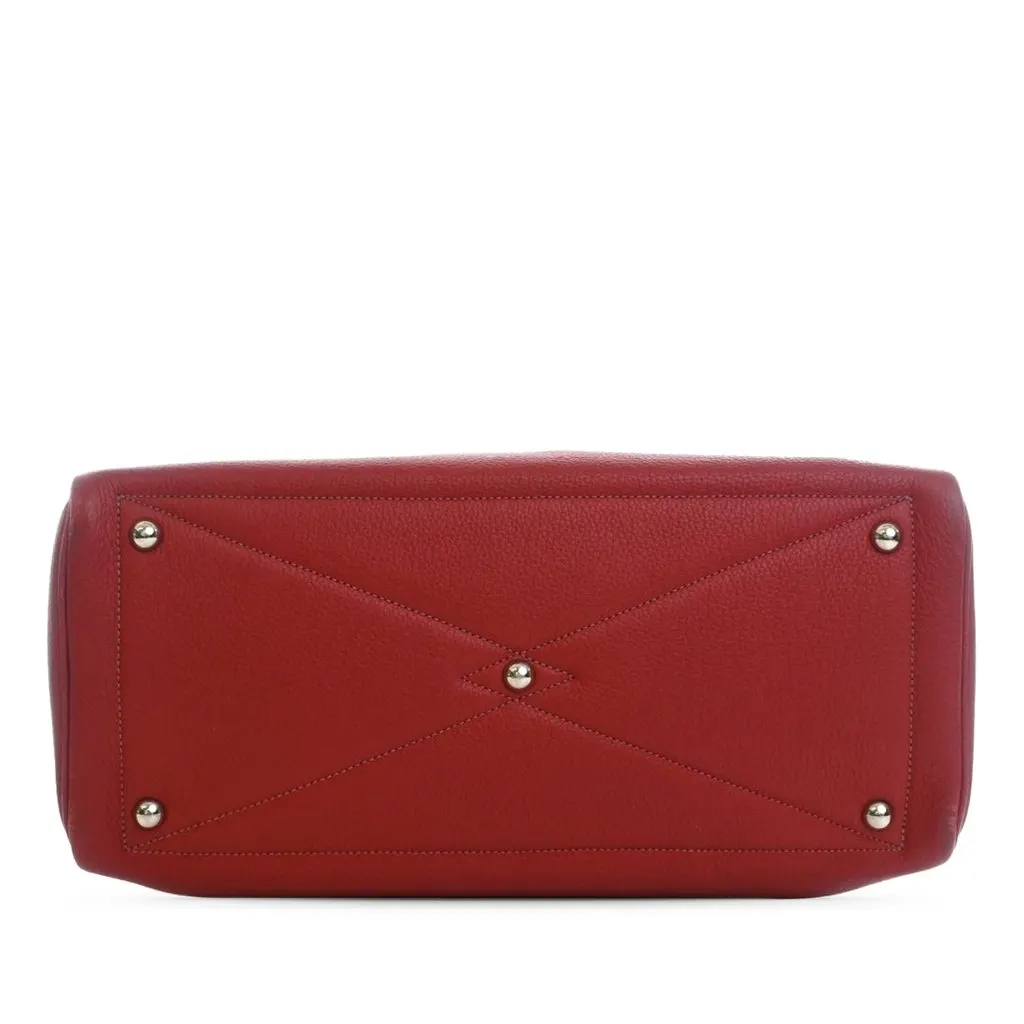 Hermès Clemence Victoria II 35 Red Leather Very good - Inside View