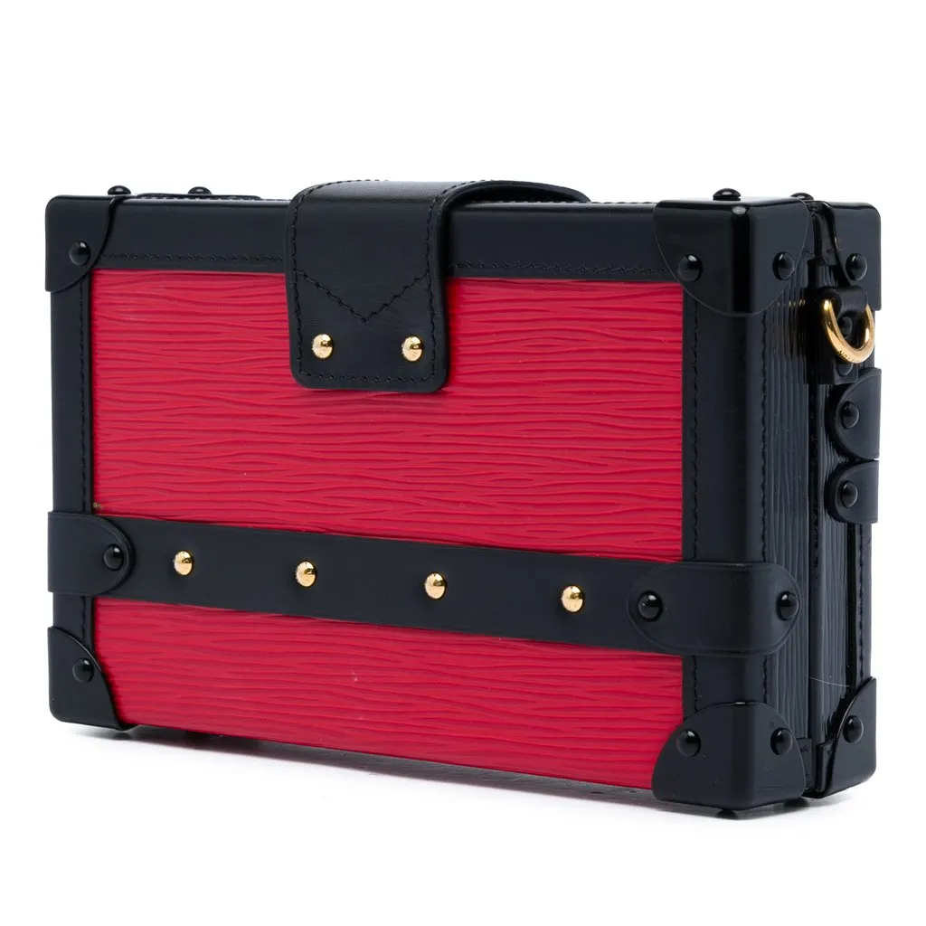 Louis Vuitton Epi Petit Malle Red Leather Good - Back View