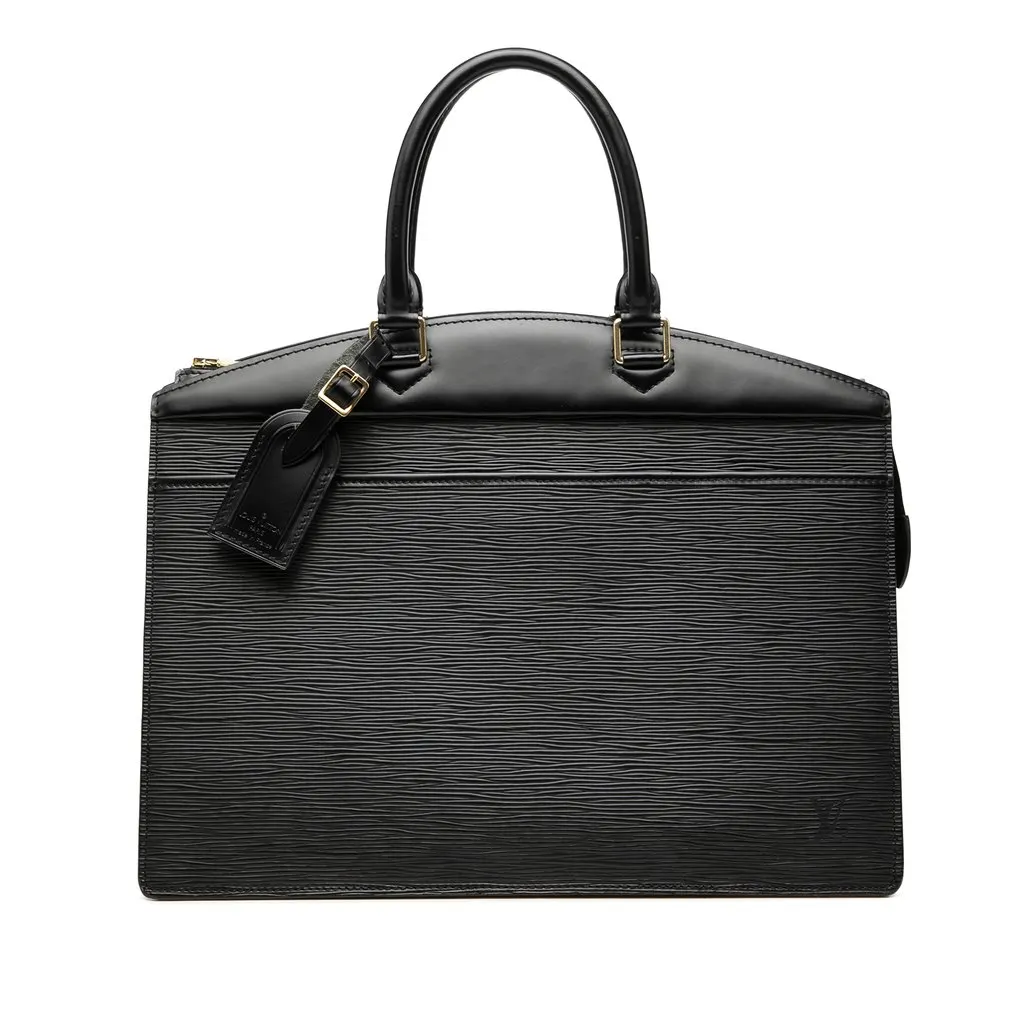 Louis Vuitton Epi Riviera Black Leather Good - Front View