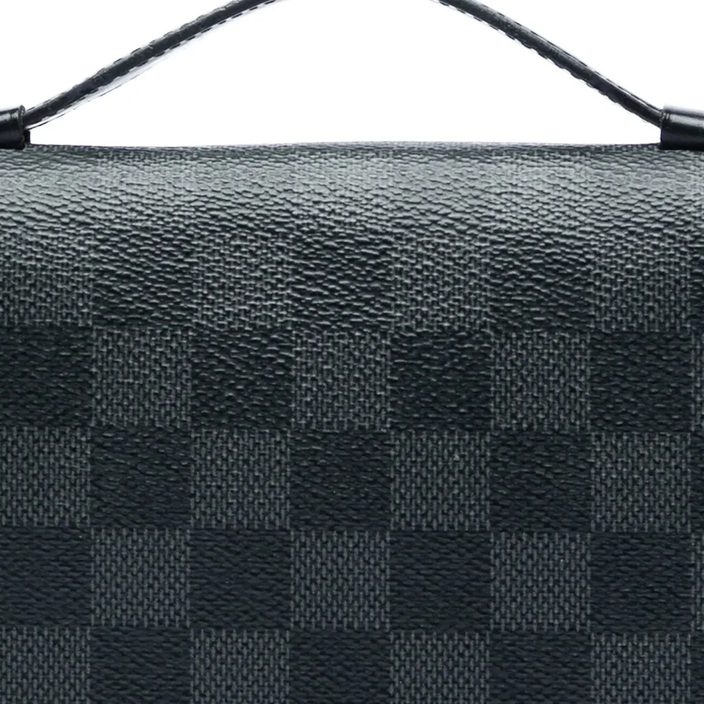 Louis Vuitton Damier Graphite Zippy XL Wallet Black Canvas Very good - Box View