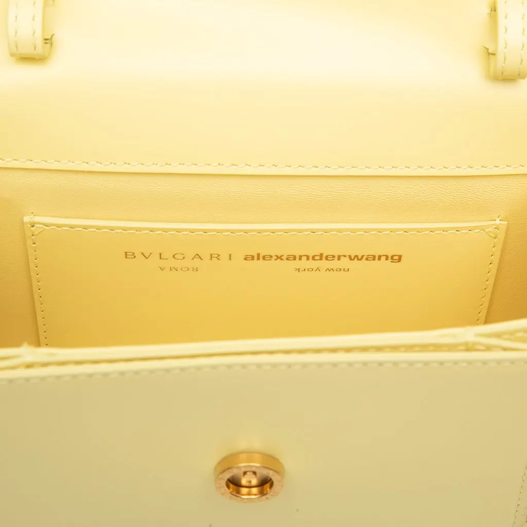 Bvlgari Alexander Wang Leather Serpenti Belt Bag Yellow Leather Very good - Box View