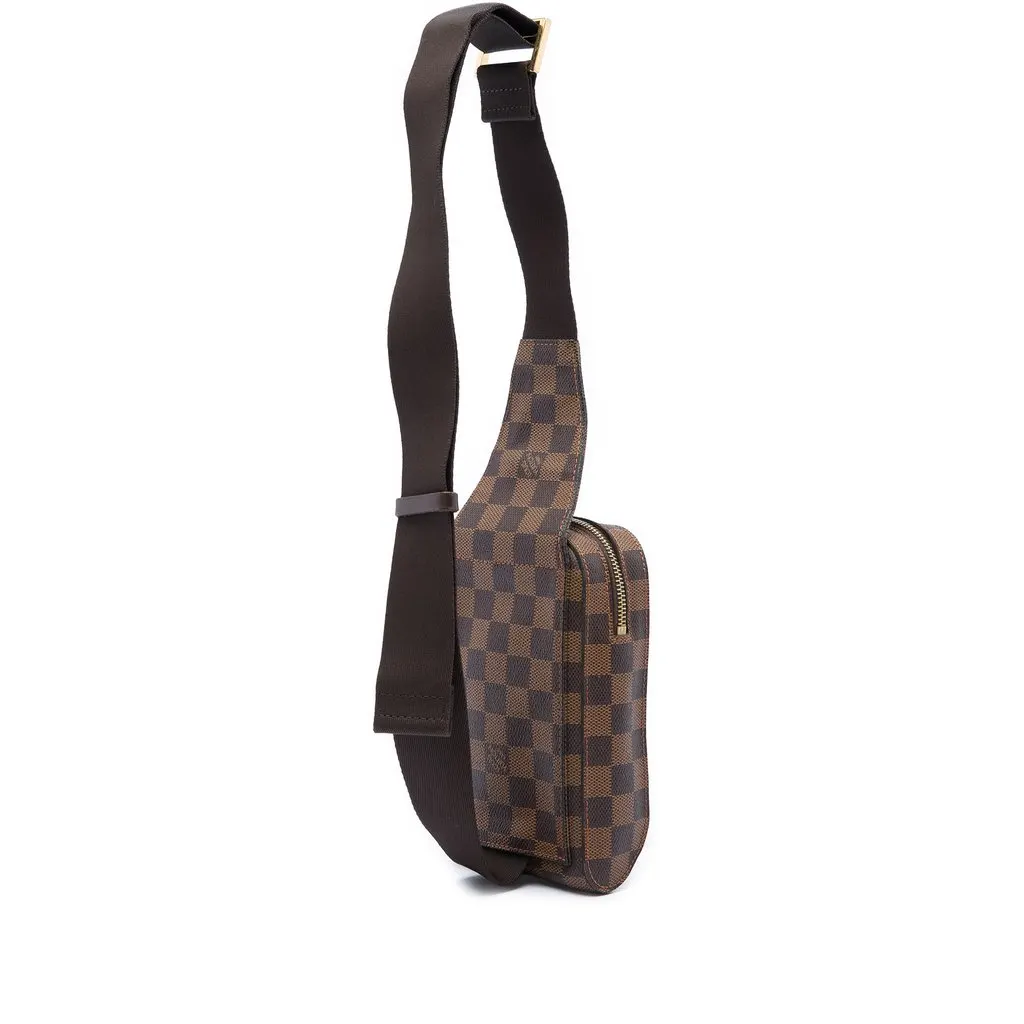 Louis Vuitton Damier Ebene Geronimos Brown Canvas Very good - Back View
