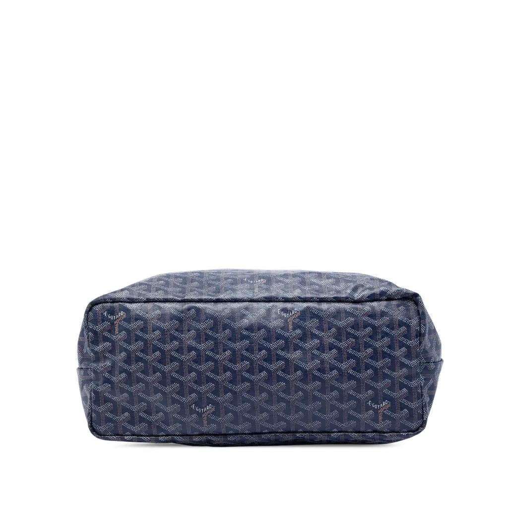 Goyard Goyardine Saint Louis PM Blue Canvas Very good - Inside View
