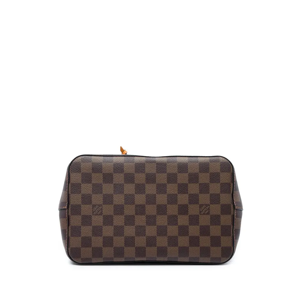 Louis Vuitton Damier Ebene Neonoe MM Brown Canvas Good - Inside View