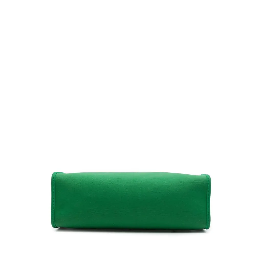 Hermès Toile Herbag Zip 31 Green Canvas Very good - Inside View