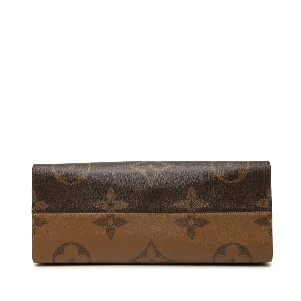 Louis Vuitton Monogram Reverse Giant OnTheGo GM Brown Canvas Very good - Inside View