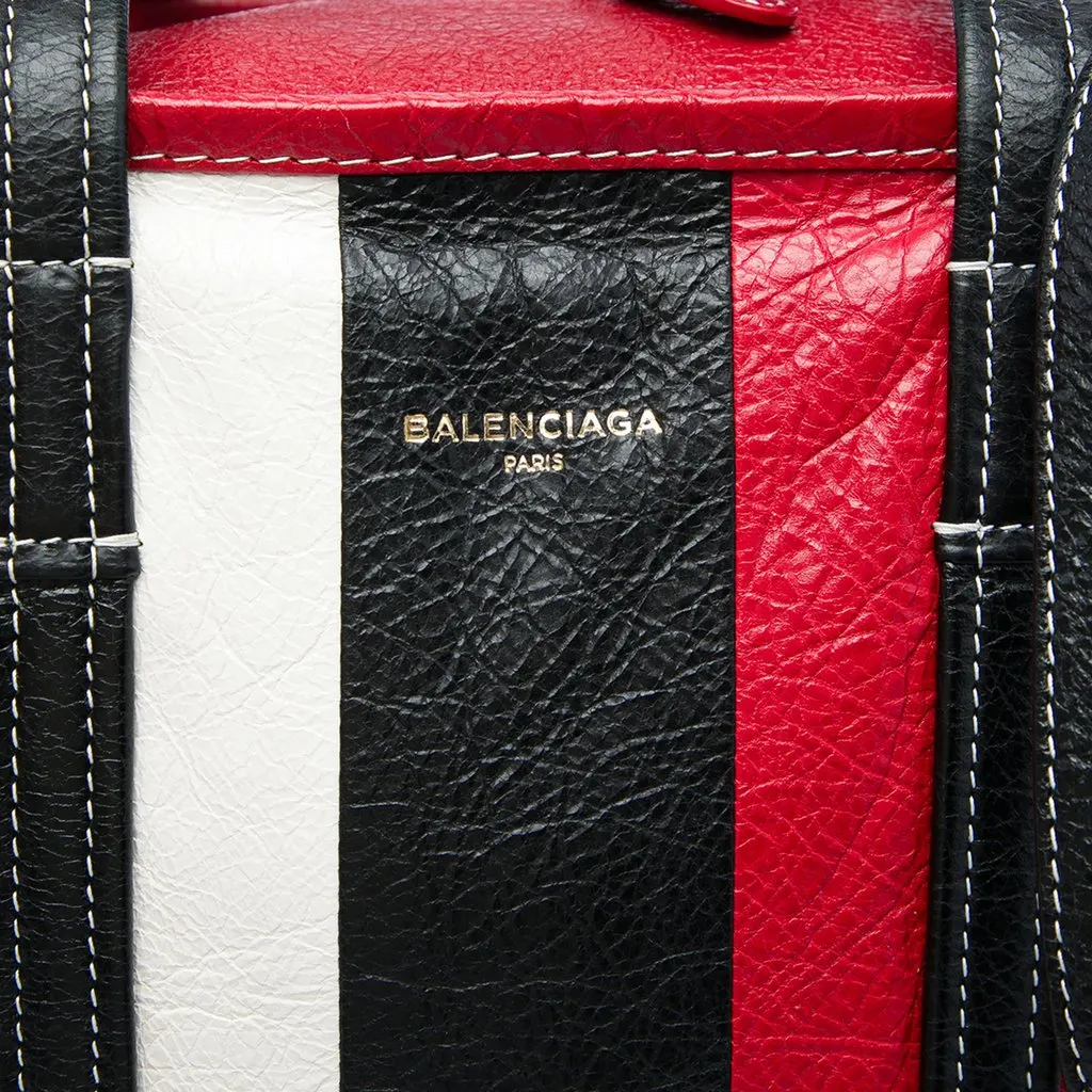 Balenciaga Lambskin Bazar Shopper Tote S Red Leather Very good - Box View