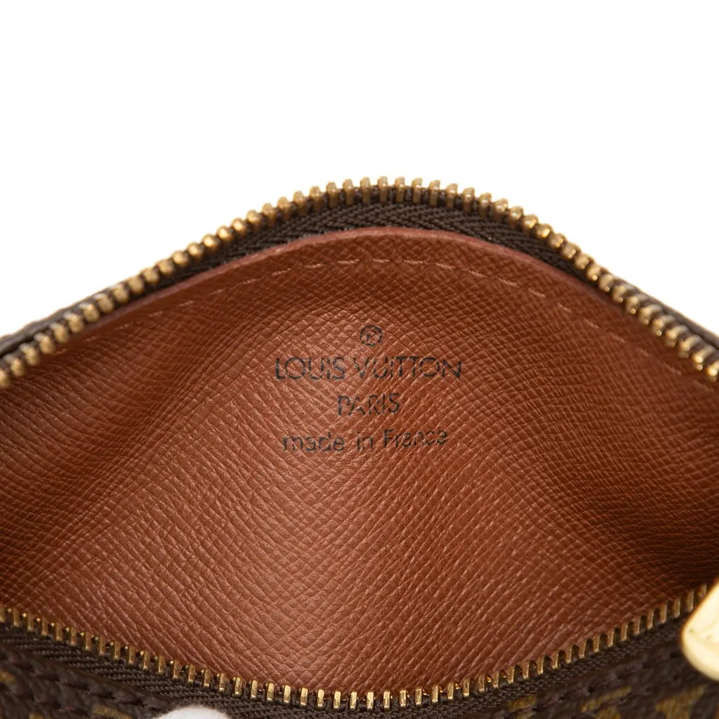 Louis Vuitton Monogram Papillon Pochette Brown Canvas Very good - Box View
