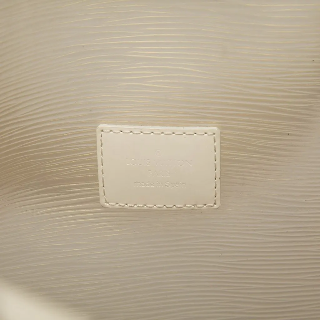 Louis Vuitton Epi Plage Lagoon Bay GM White Plastic Very good - Box View