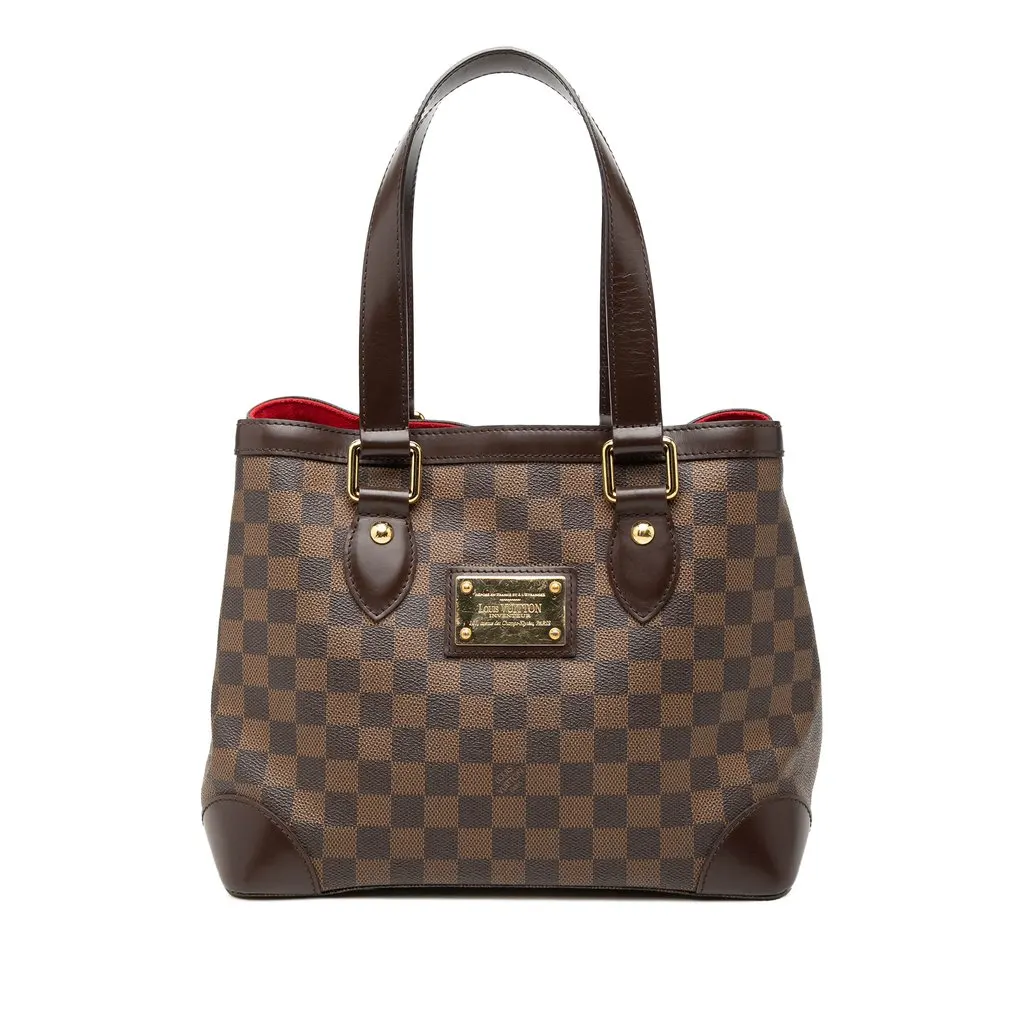Louis Vuitton Damier Ebene Hampstead PM Brown Very good - Front View