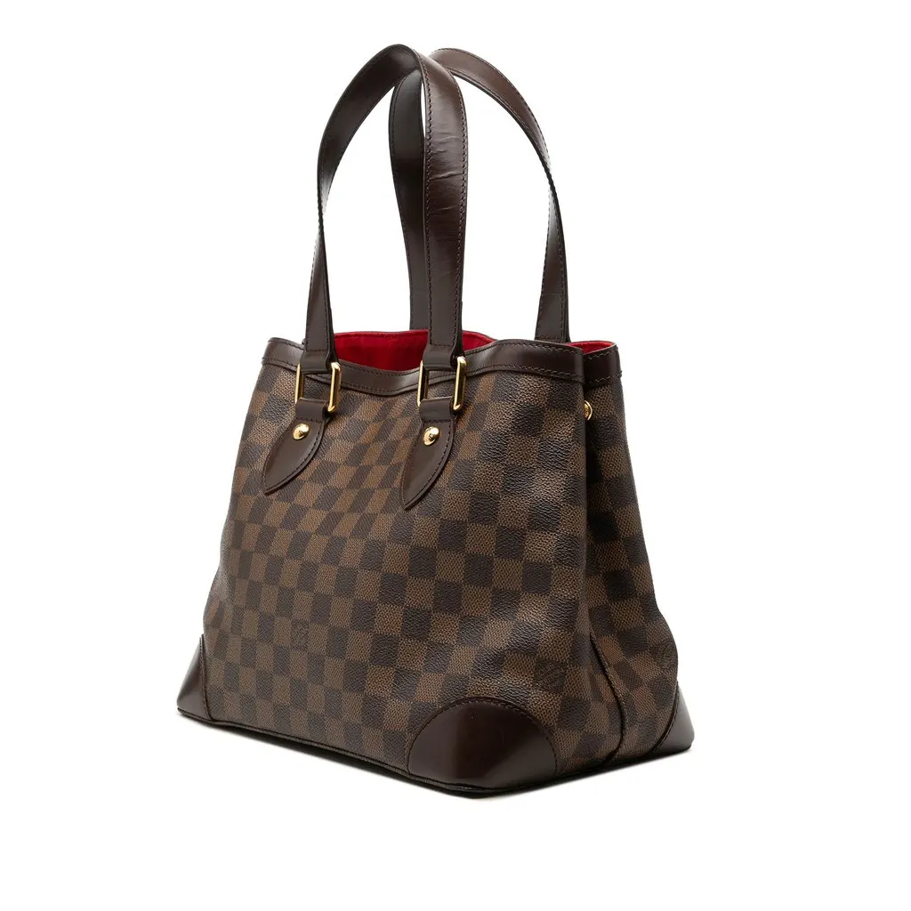 Louis Vuitton Damier Ebene Hampstead PM Brown Very good - Back View