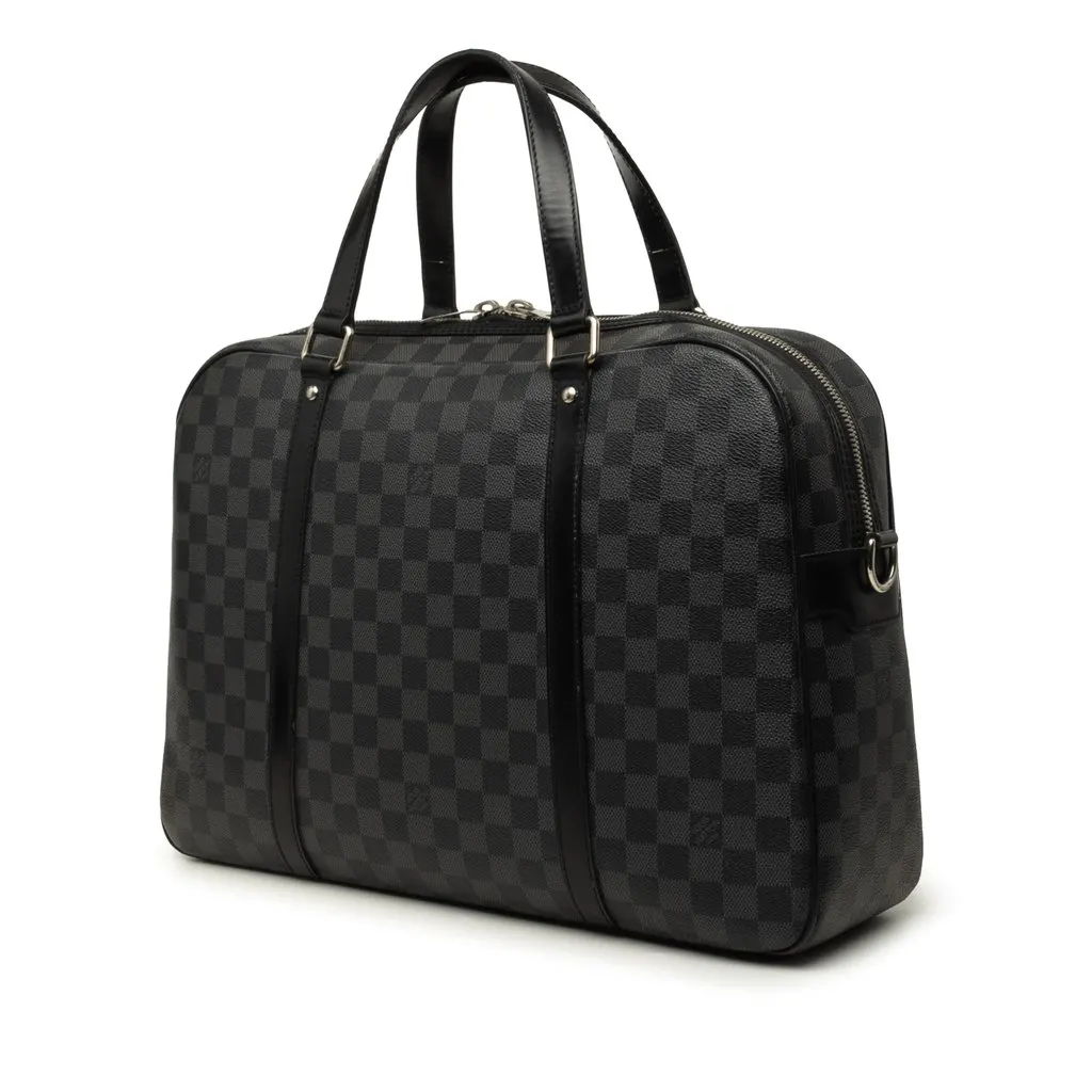 Louis Vuitton Damier Graphite Jorn Black Canvas Good - Back View