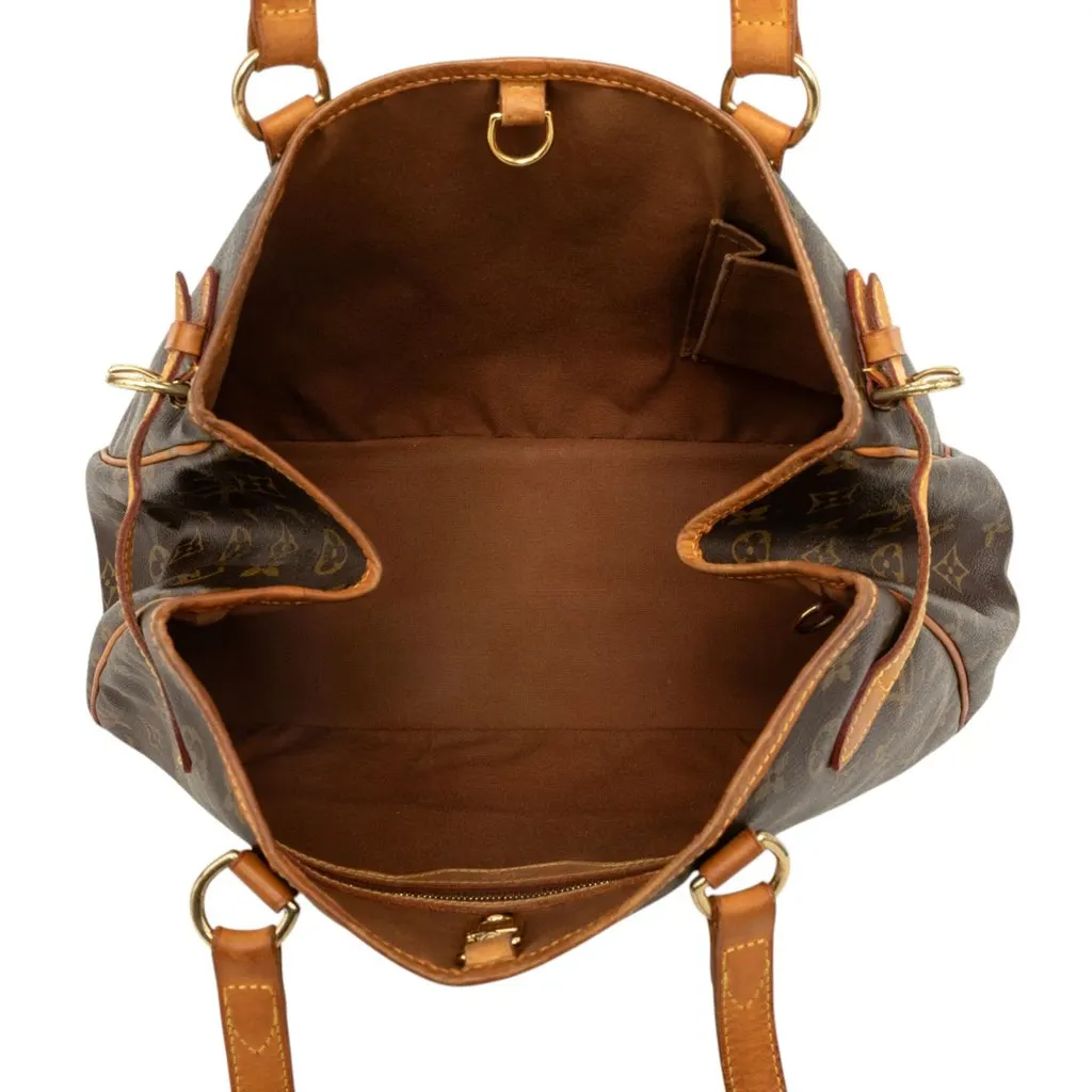 Louis Vuitton Monogram Batignolles Horizontal Brown Canvas Good - Model View