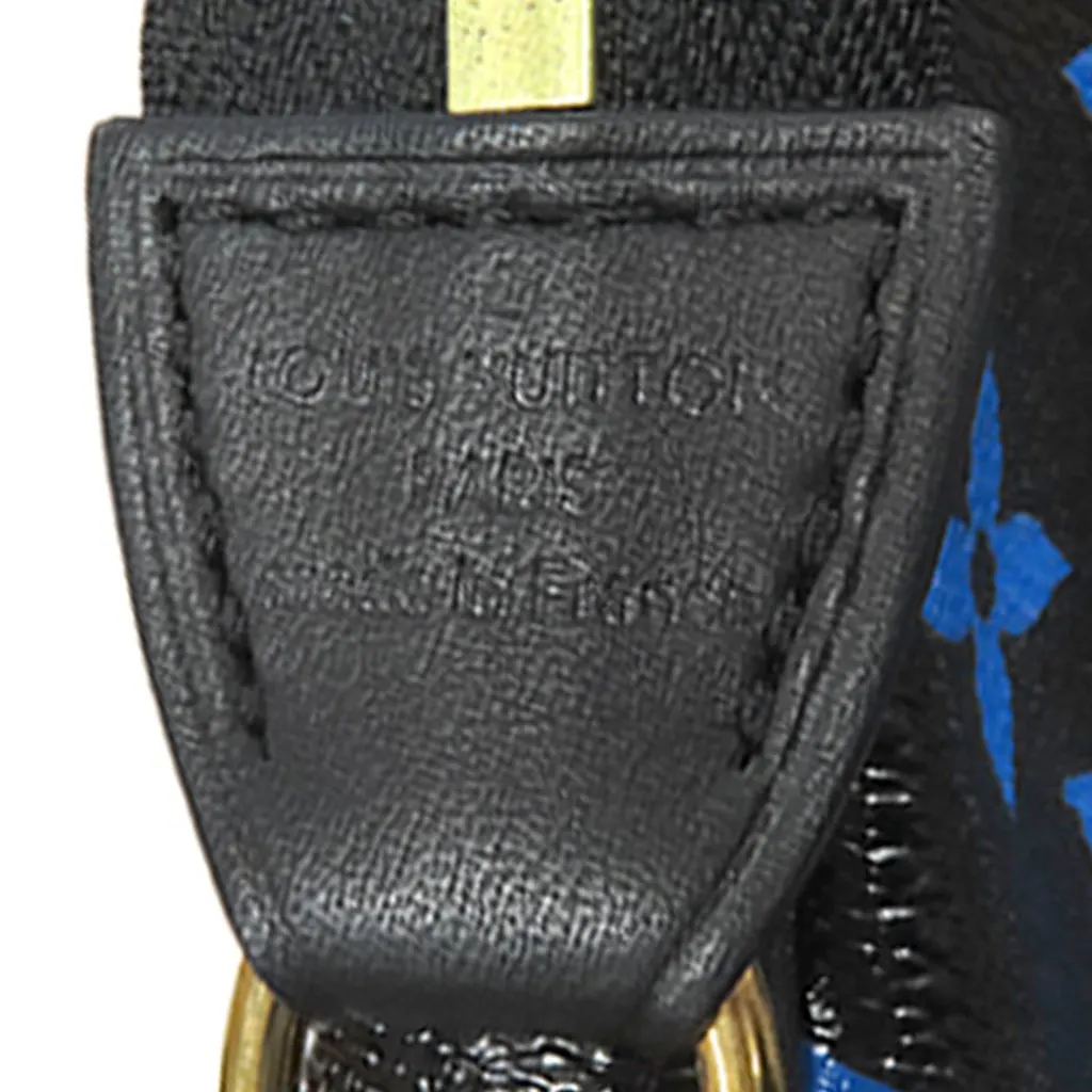 Louis Vuitton Colored Monogram Mini Pochette Accessories Black Very good - Box View