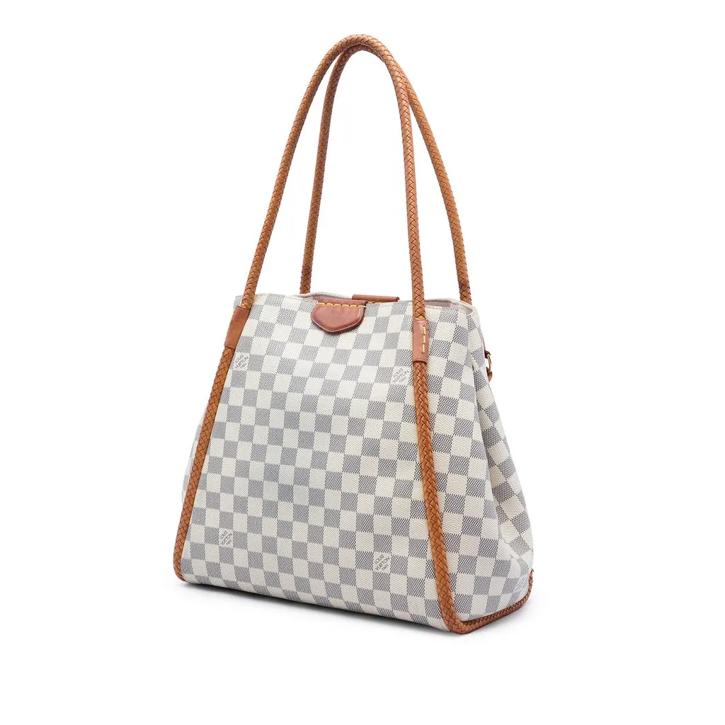 Louis Vuitton Damier Azur Propriano White Very good - Back View
