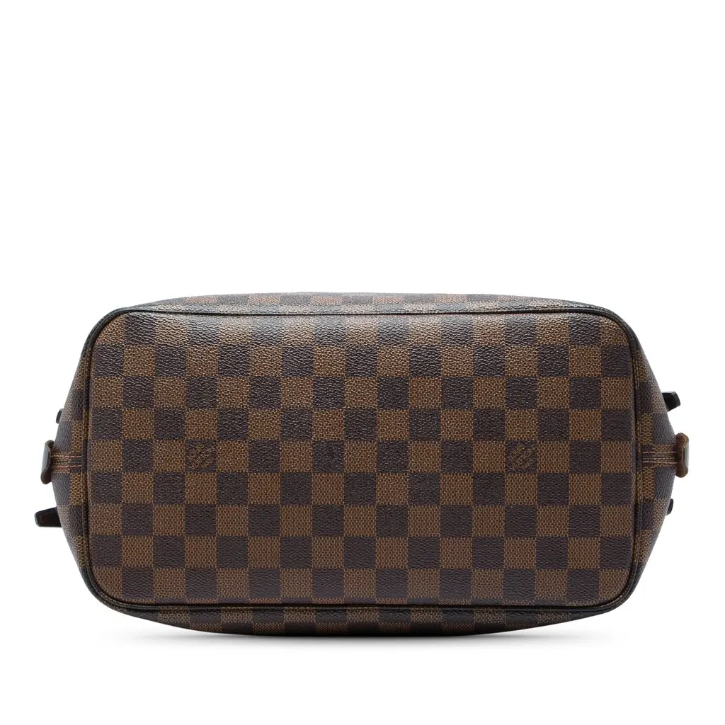 Louis Vuitton Damier Ebene Cabas Rivington Brown Canvas Very good - Inside View