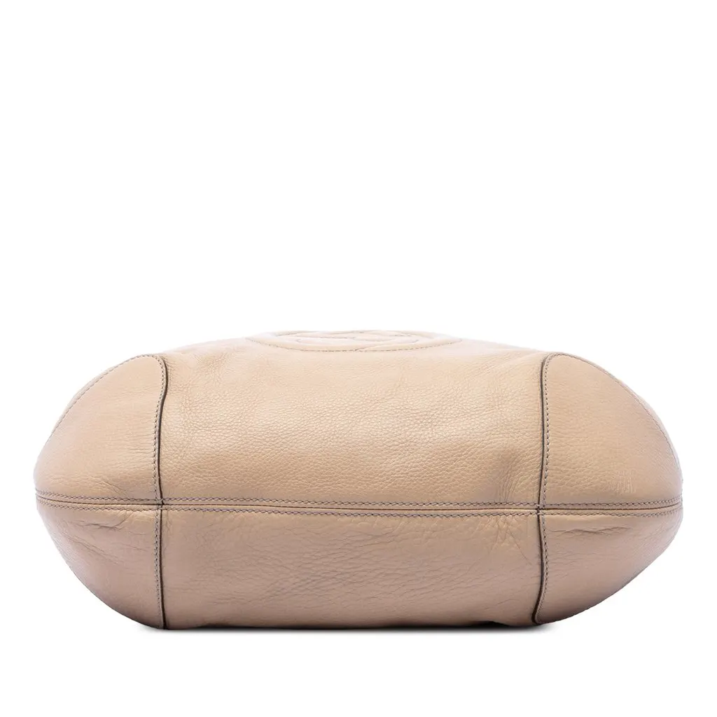 Gucci Calfskin Soho Chain Shoulder Bag Brown Leather Very good - Inside View