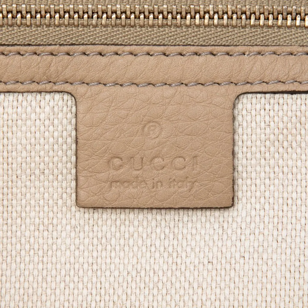 Gucci Calfskin Soho Chain Shoulder Bag Brown Leather Very good - Box View