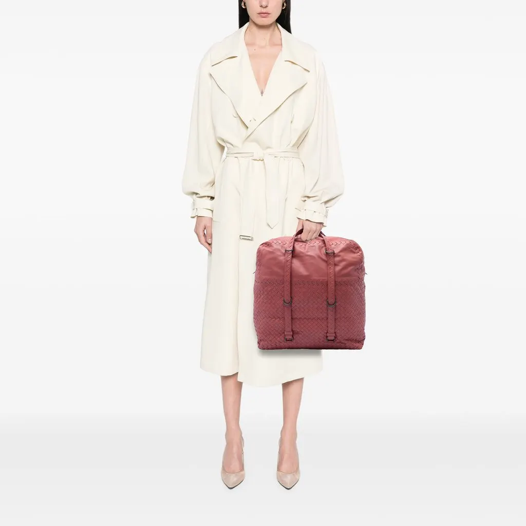 Bottega Veneta Nappa Intrecciato Handbag Pink Leather Good - Box View