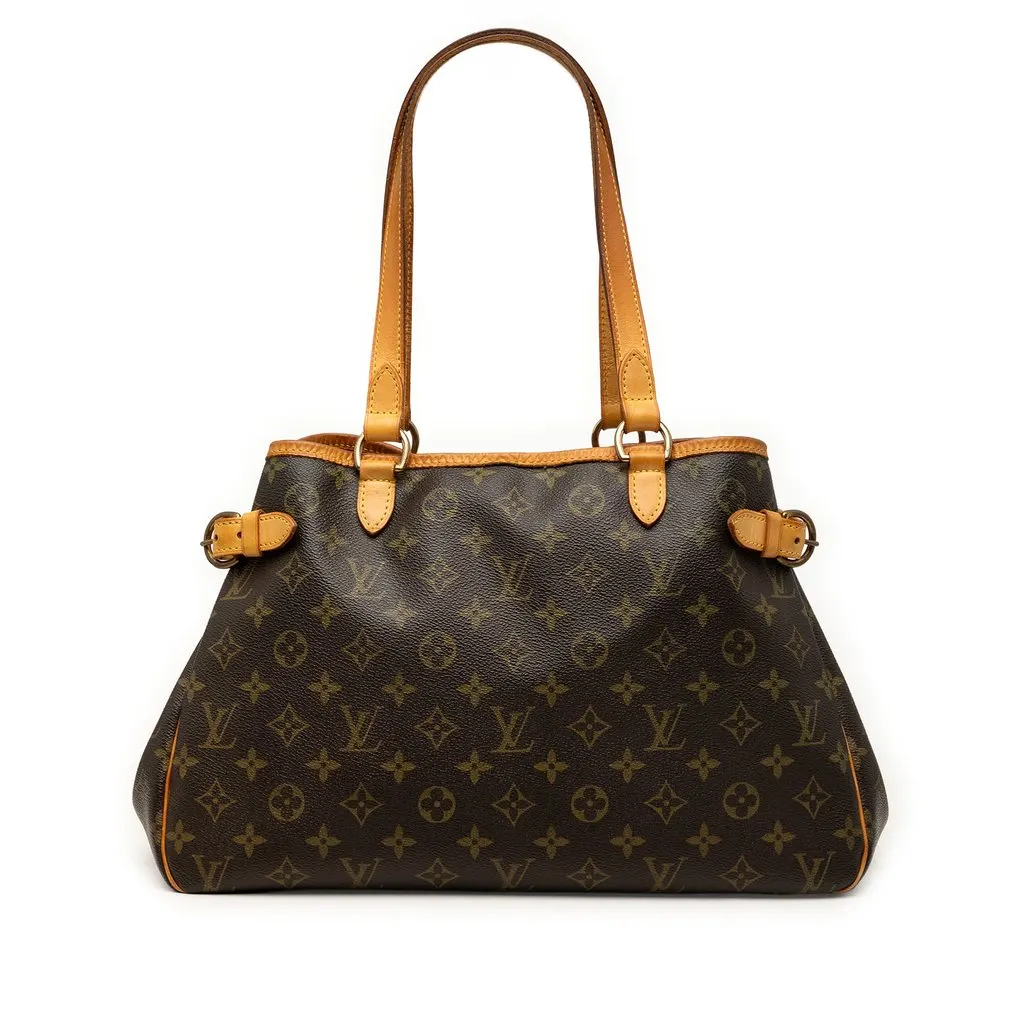 Louis Vuitton Monogram Batignolles Horizontal Brown Very good - Front View