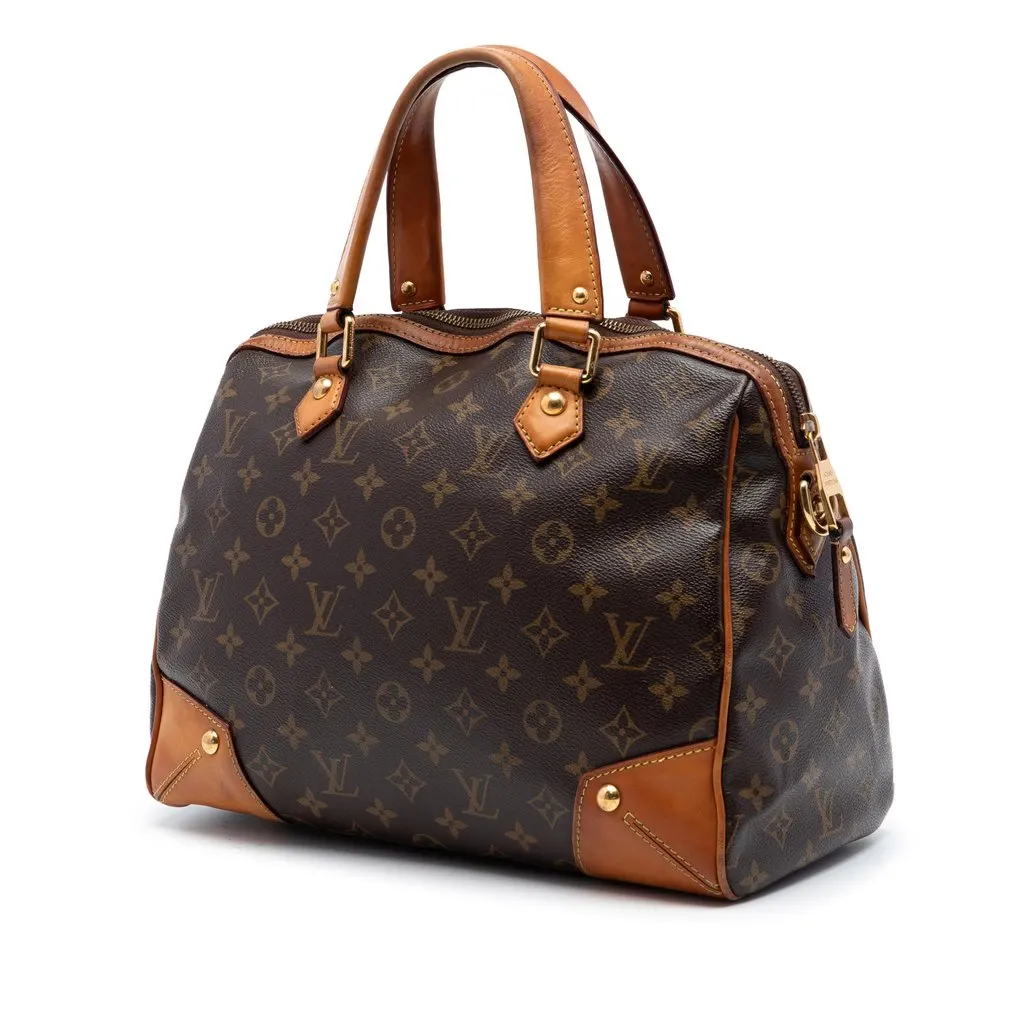 Louis Vuitton Monogram Retiro PM Brown Very good - Back View