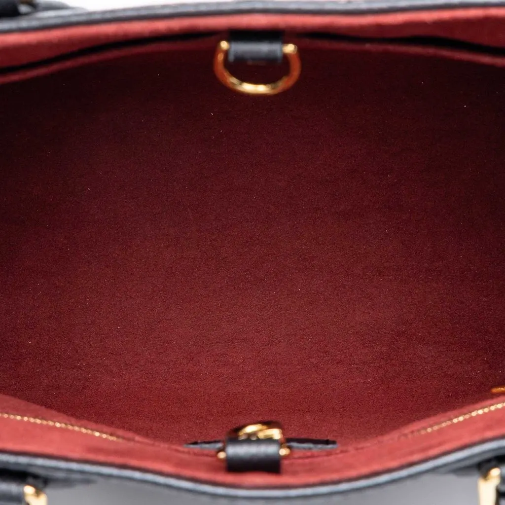 Louis Vuitton Bicolor Monogram Empreinte Giant Onthego PM Black Leather Very good - Model View
