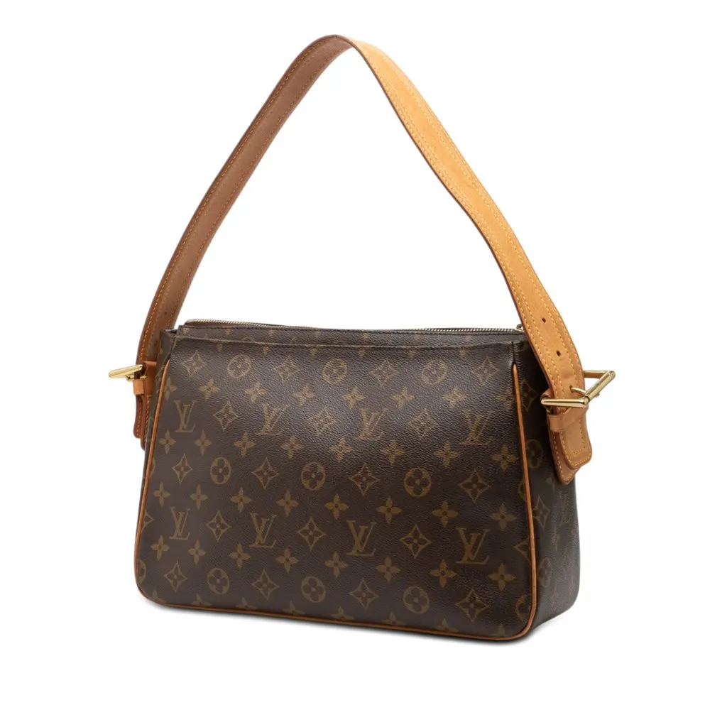 Louis Vuitton Monogram Viva Cite GM Brown Good - Back View