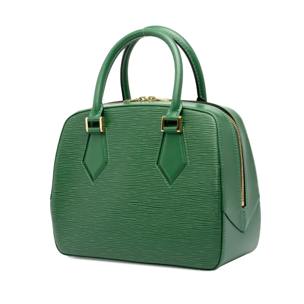Louis Vuitton Epi Sablons Green Leather Good - Back View