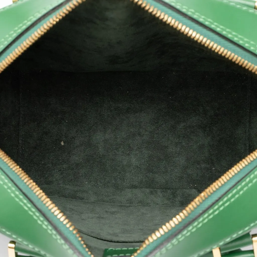 Louis Vuitton Epi Sablons Green Leather Good - Model View