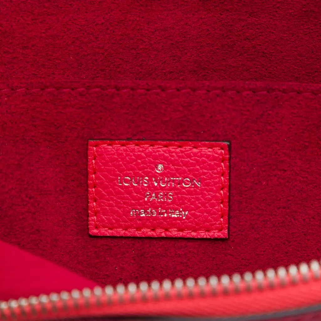 Louis Vuitton Taurillon Pochette Jour PM Red Leather Very good - Box View
