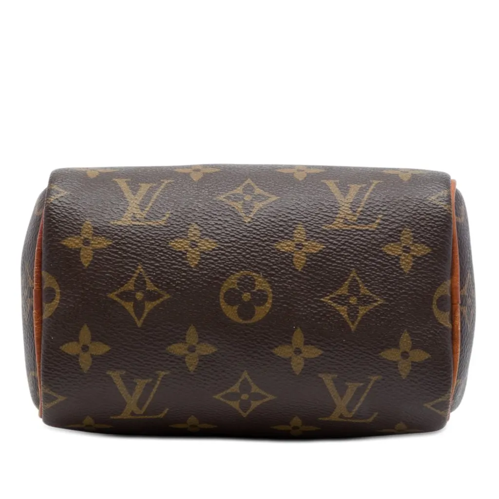 Louis Vuitton Monogram Nano Speedy Bandouliere Brown Very good - Inside View