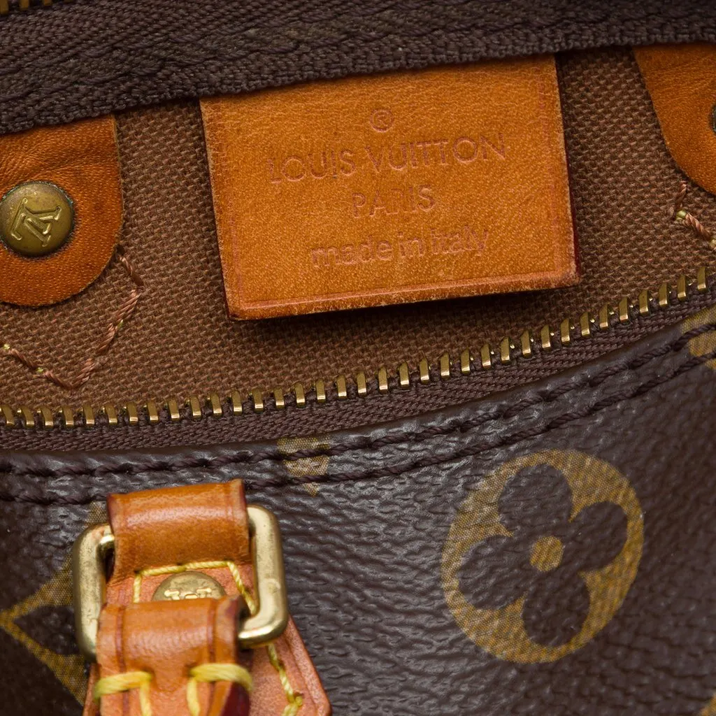 Louis Vuitton Monogram Nano Speedy Bandouliere Brown Very good - Box View