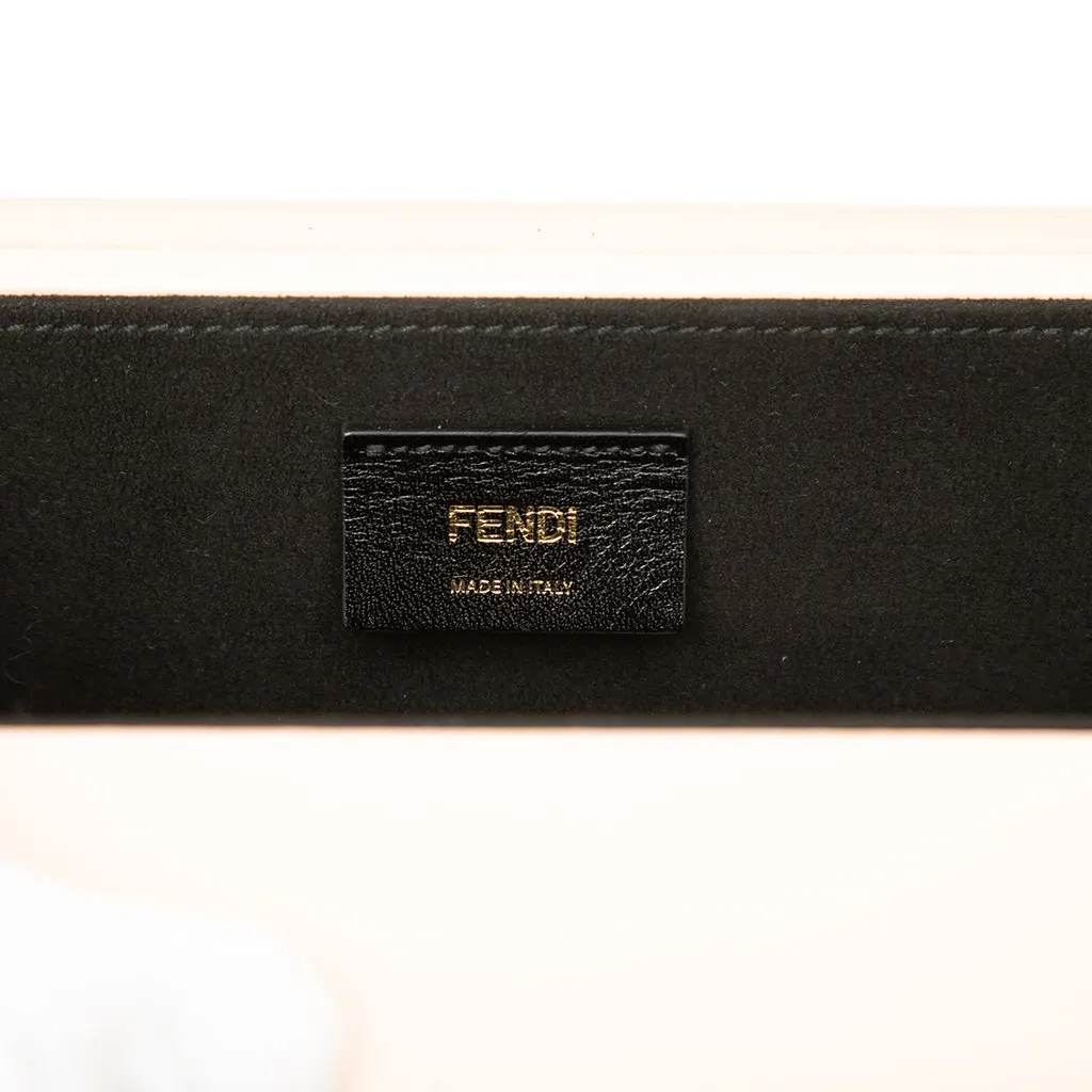 Fendi Leather Horizontal Box Crossbody Pink Leather Very good - Box View