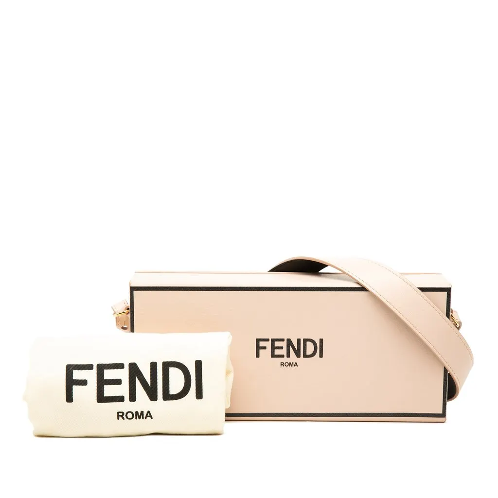 Fendi Leather Horizontal Box Crossbody | Libas Collective