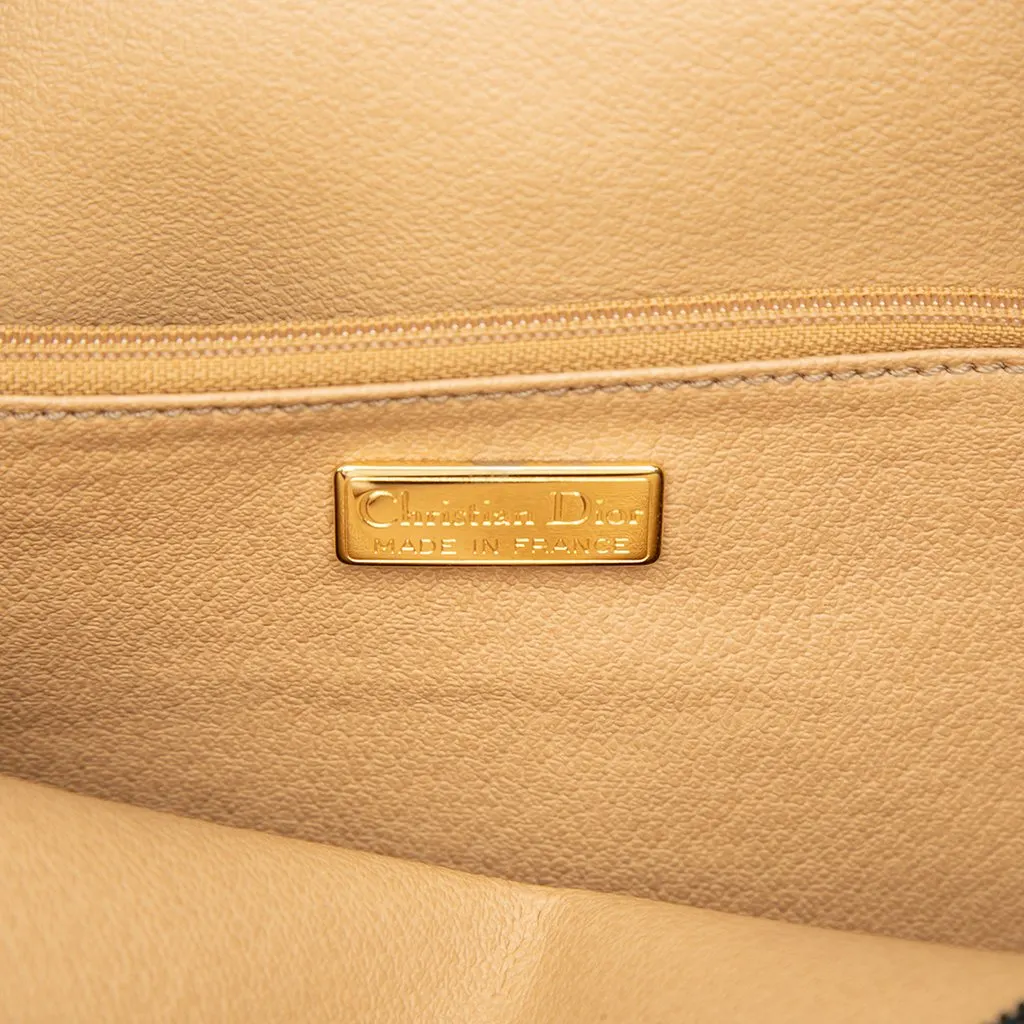 Dior Oblique Trotter Coated Canvas Crossbody Black Very good - Box View