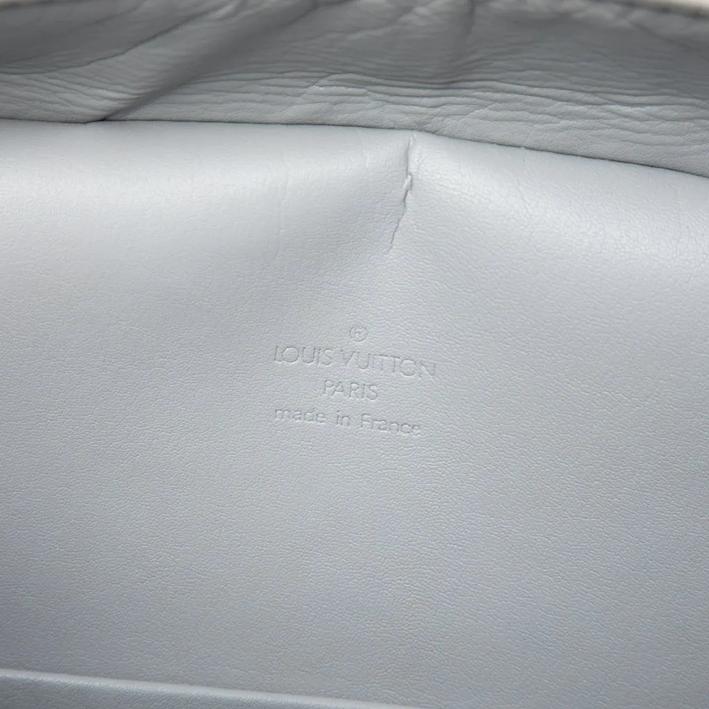 Louis Vuitton Monogram Vernis Tompkins Square Silver Leather Good - Box View