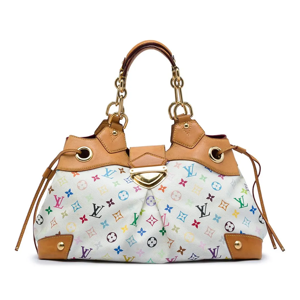 Louis Vuitton Monogram Multicolore Ursula White Very good - Front View