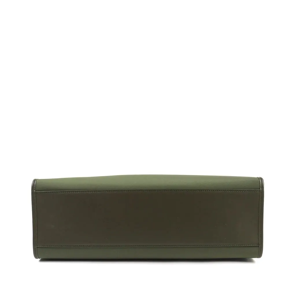 Dolce & Gabbana Large Nylon Logo Edge Shopper Green Very good - Inside View