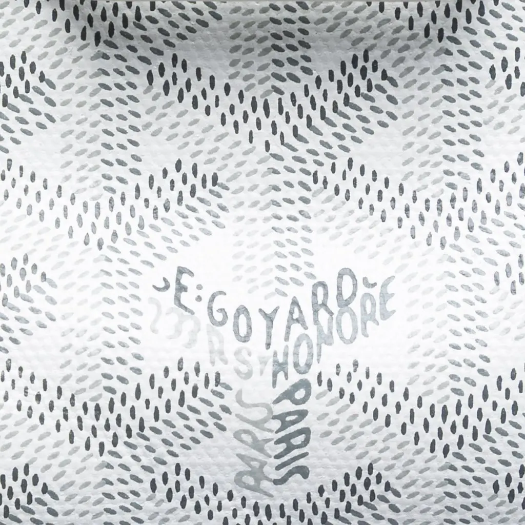 Goyard Mini Goyardine Saigon Souple White Good - Box View