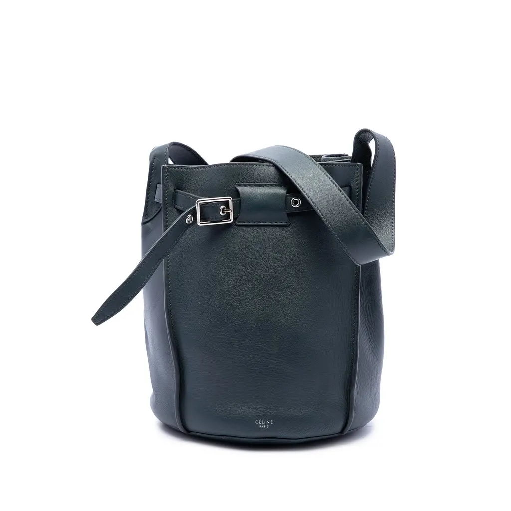 Celine Nano Leather Big Bag Bucket Crossbody