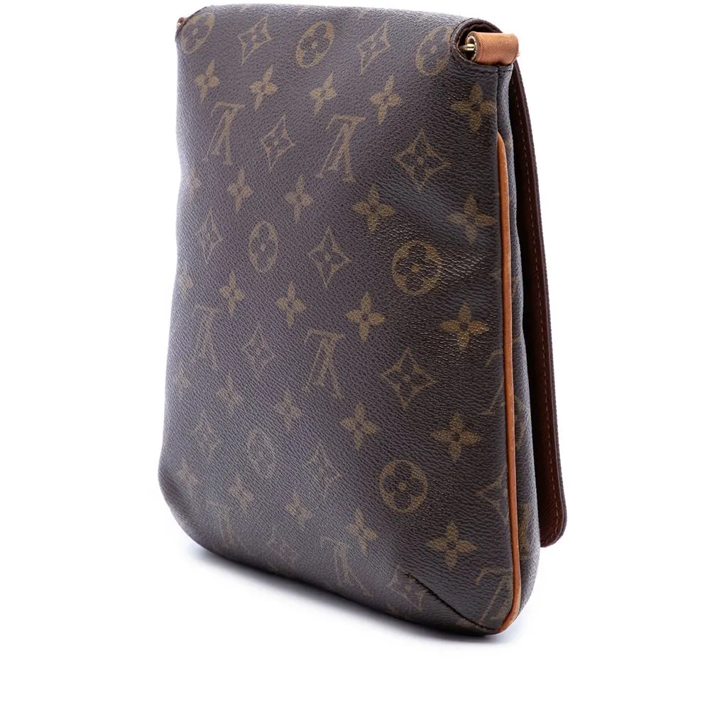 Louis Vuitton Monogram Musette Salsa PM Short Strap Brown Very good - Back View
