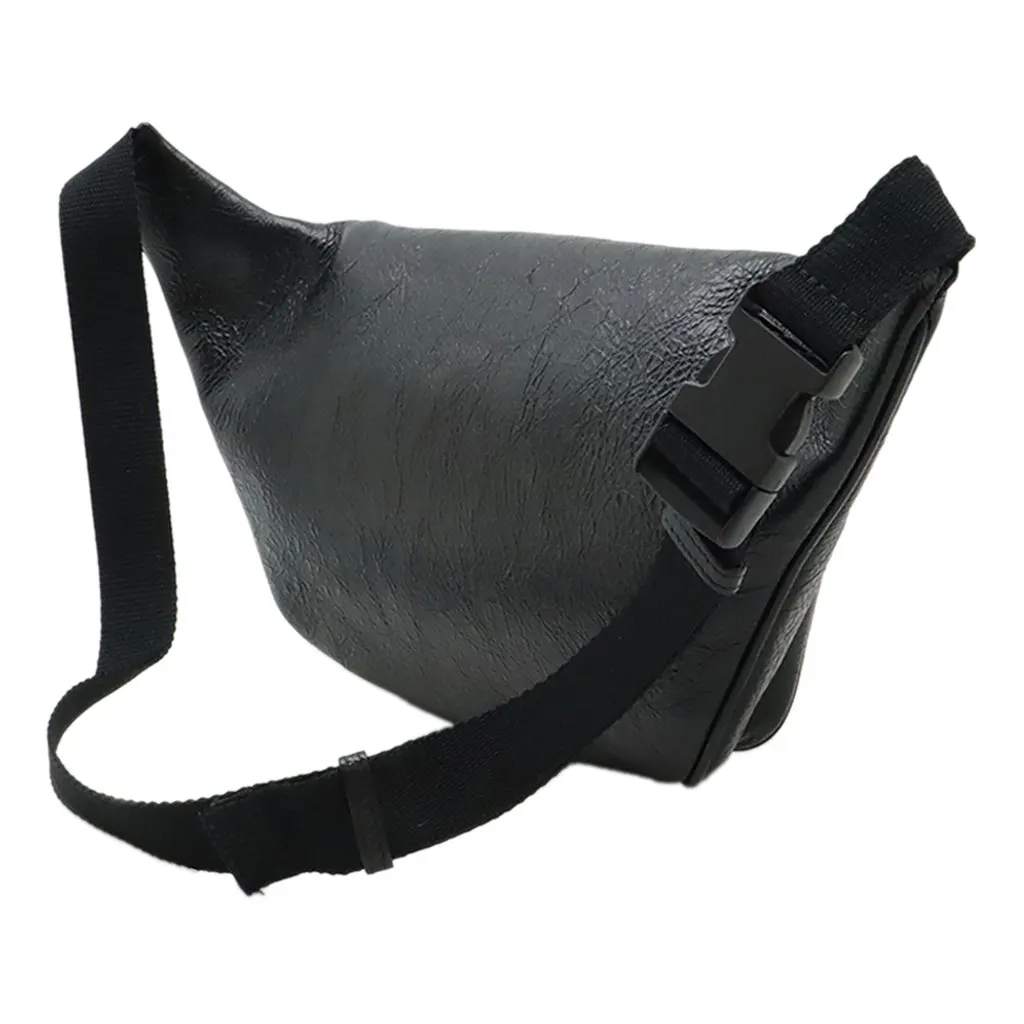 Balenciaga Leather Explorer Belt Bag Black Leather Very good - Back View