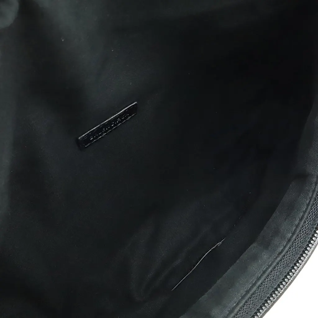 Balenciaga Leather Explorer Belt Bag Black Leather Very good - Inside View