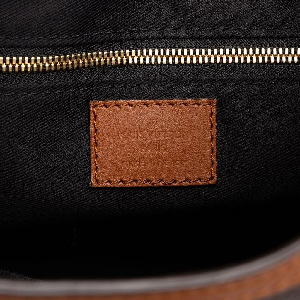 Louis Vuitton Monogram Reverse Dauphine Hobo PM Brown Very good - Box View