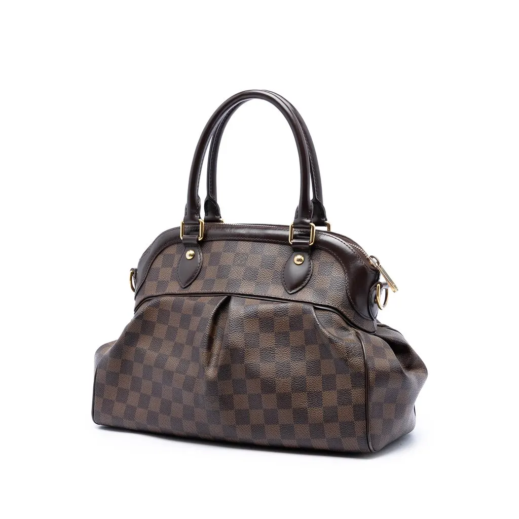 Louis Vuitton Damier Ebene Trevi PM Brown Canvas Very good - Back View