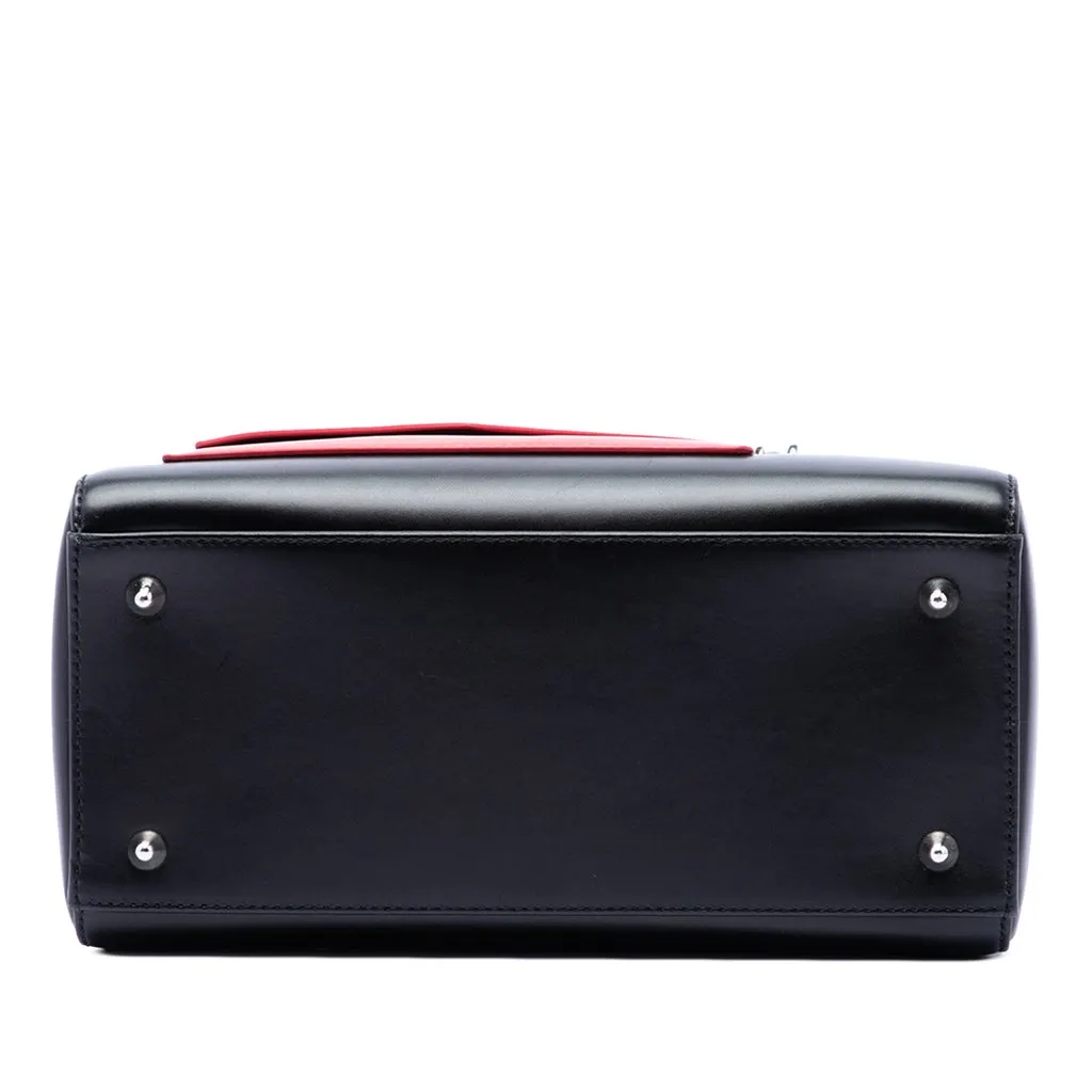 Dior Medium Calfskin Pockets Lady Dior Black Leather Very good - Inside View