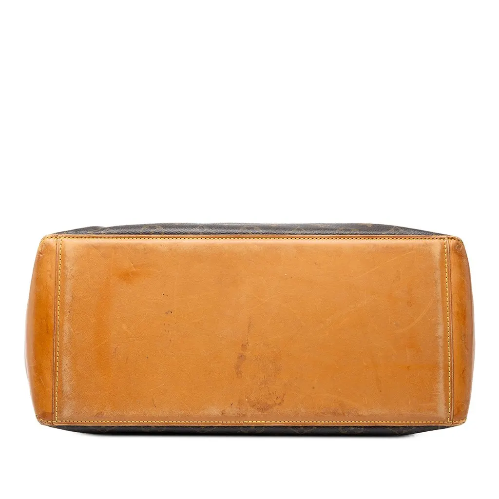 Louis Vuitton Monogram Cabas Mezzo Brown Canvas Good - Inside View